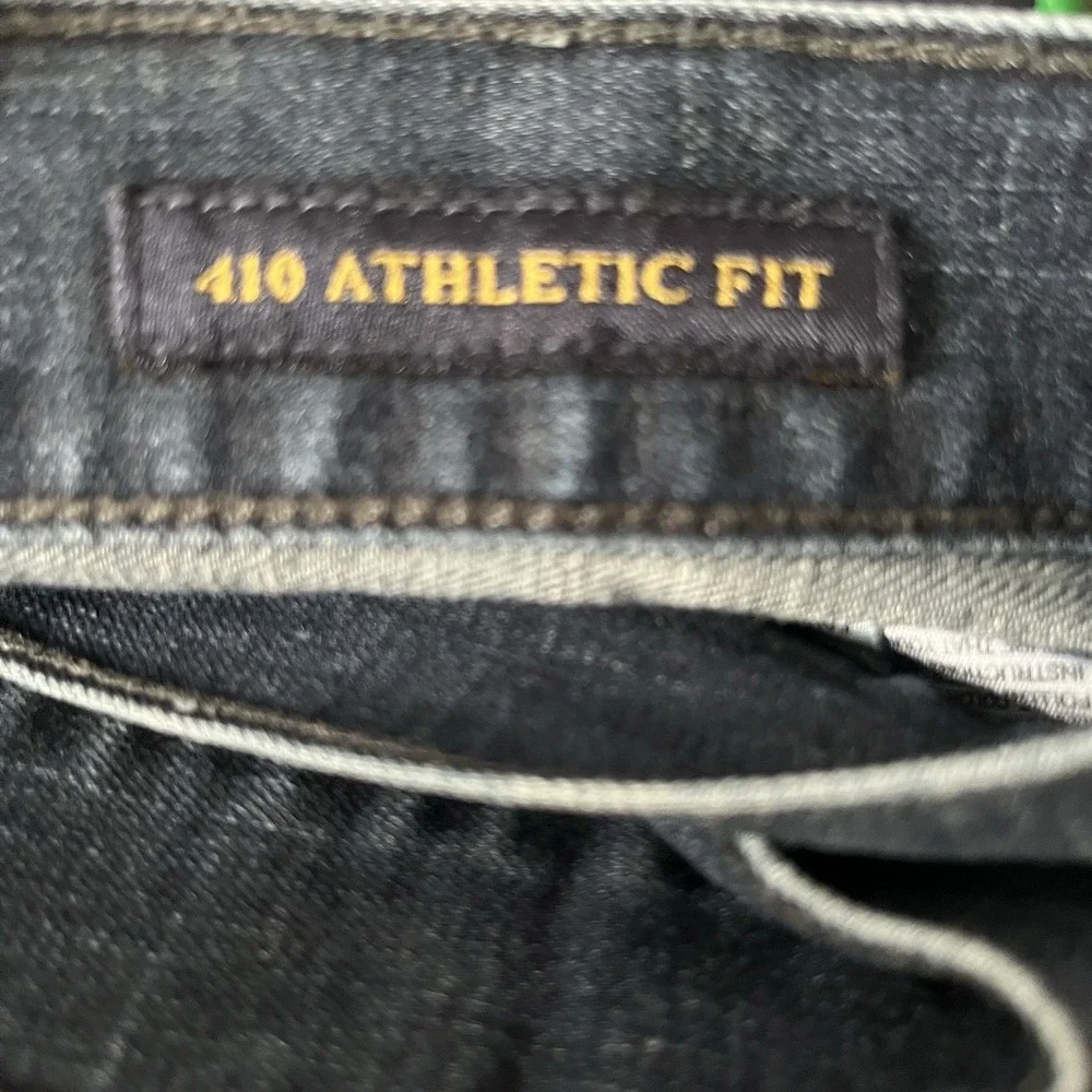 Lucky Brand Mens 410‎ Athletic Slim Fit Blue Stretch Jeans 40x30(Fits 40x29)